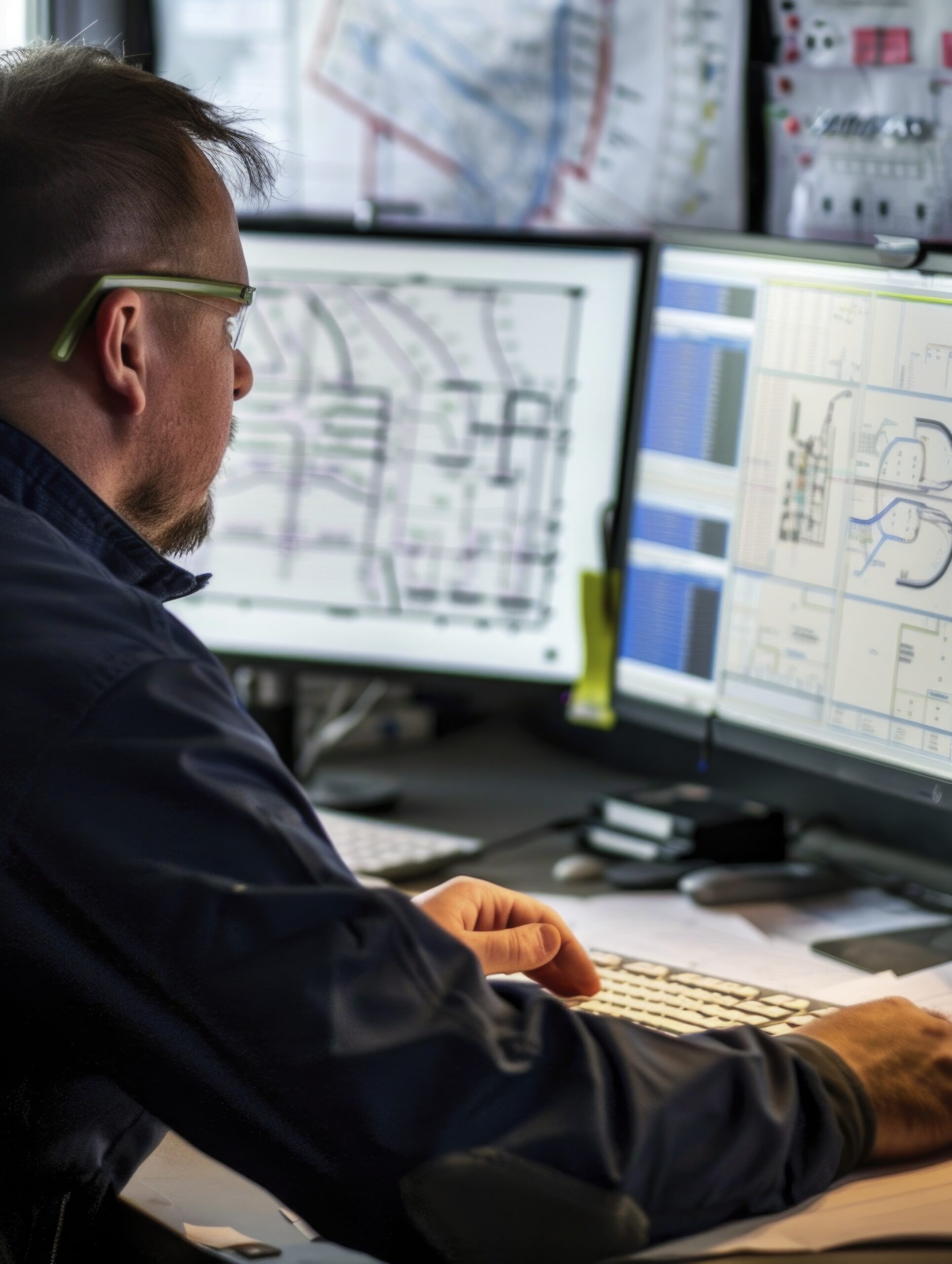 engineering worker in the workflow --chaos 20 --ar 3:4 --style raw --stylize 50 Job ID: e3cdfac5-8624-4e2c-9c4a-ebfd8ef57aa8
